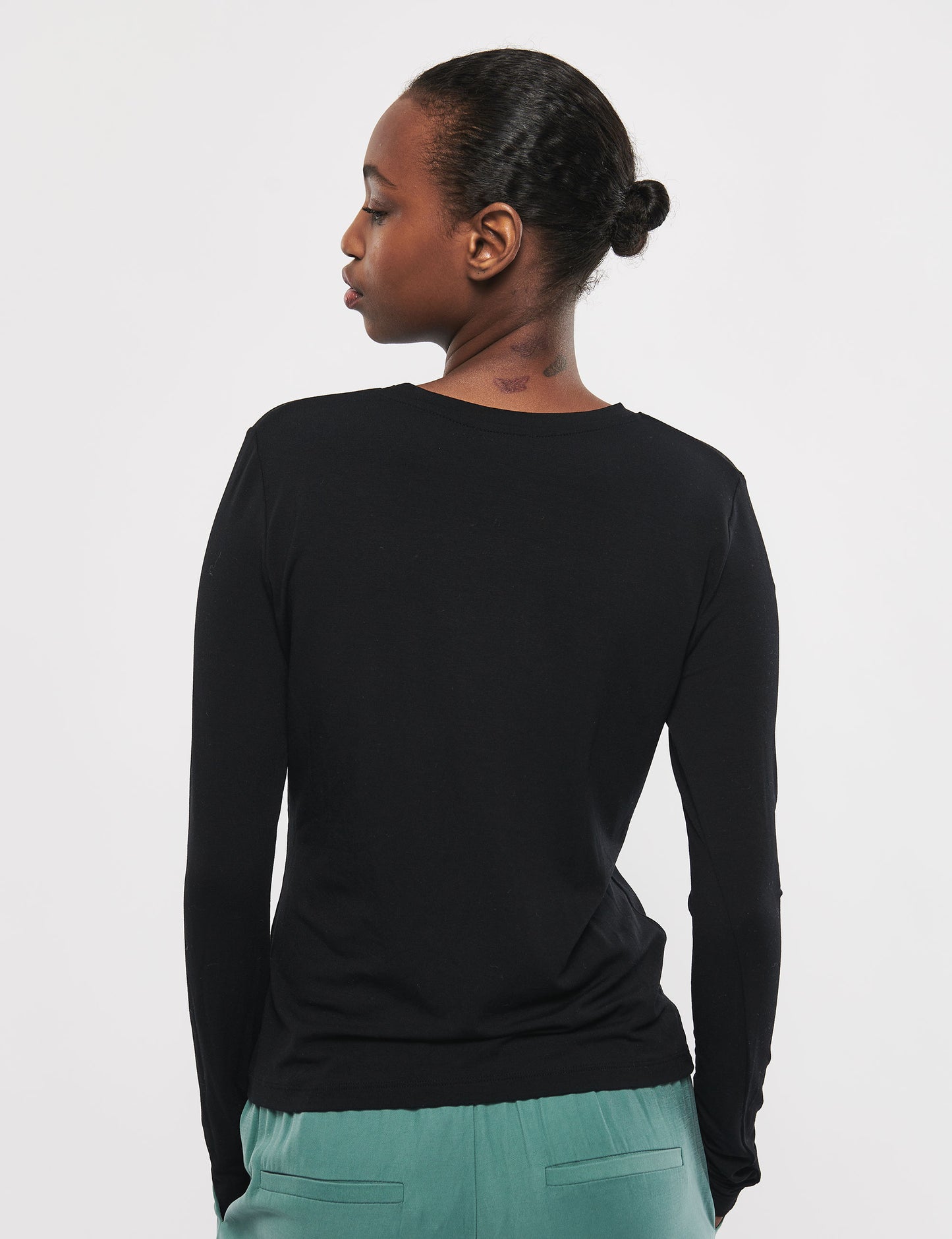 MBYM CHRISTINA Longsleeve, schwarz