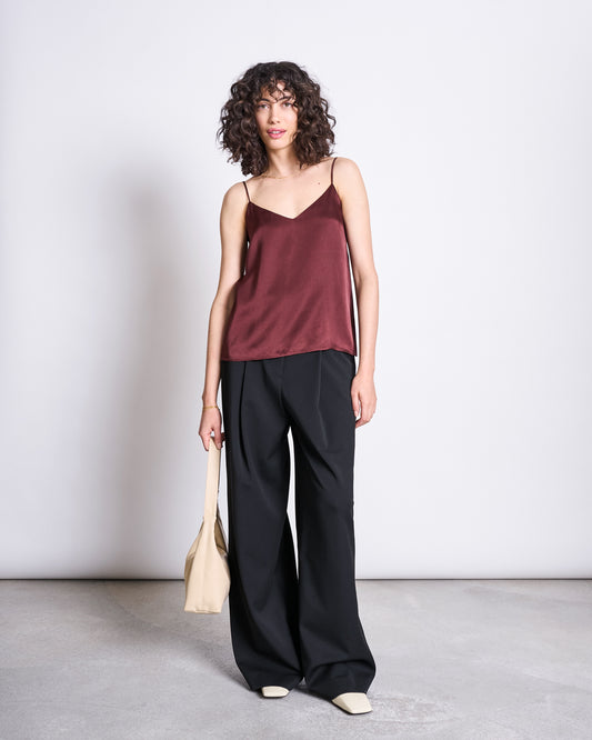 JAN|N JUNE MAUD Top, intense rust