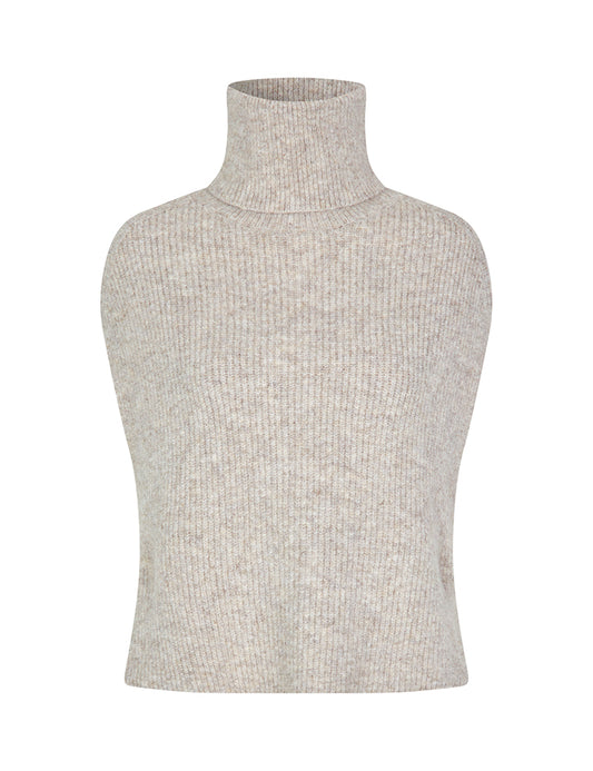 MBYM FEODORY Fake Turtleneck, beige