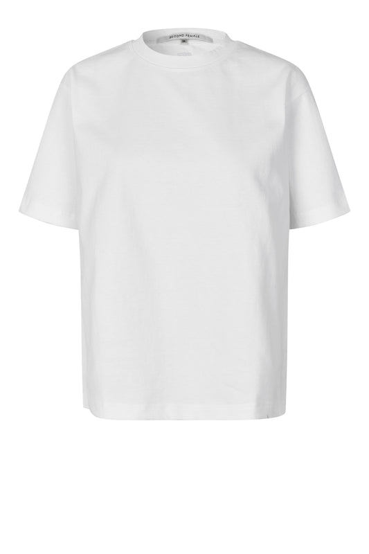 SECOND FEMALE SILA T-Shirt oversized, weiß