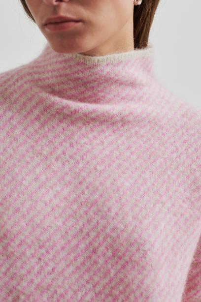 SECOND FEMALE CAPELLA Pullover, rosa