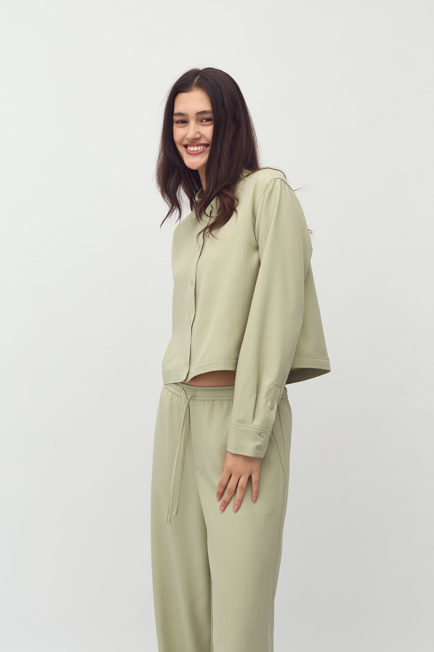 MBYM AZZURRA Blazer, pistachio