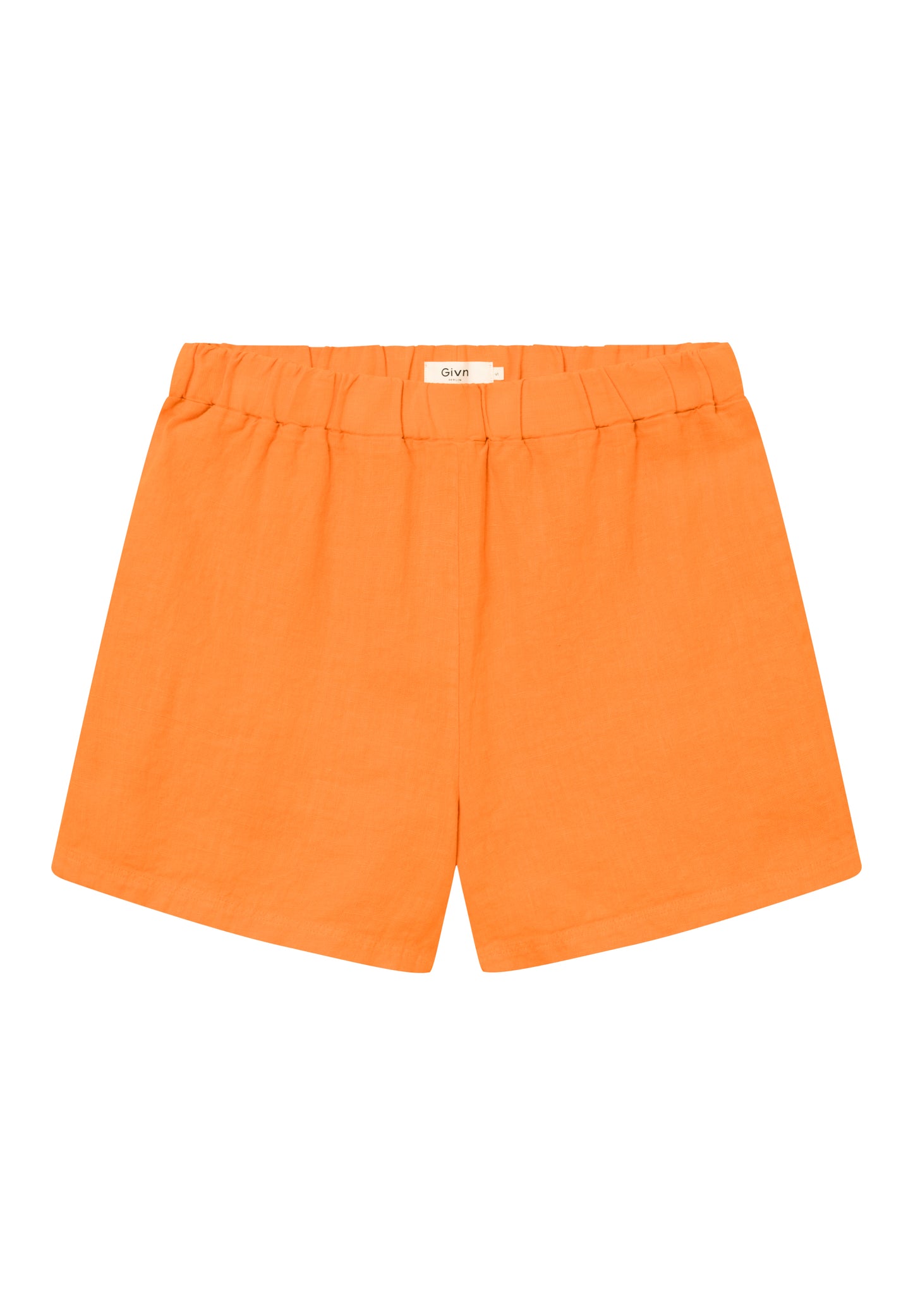 GIVN BERLIN CLEO Leinen-Shorts, orange