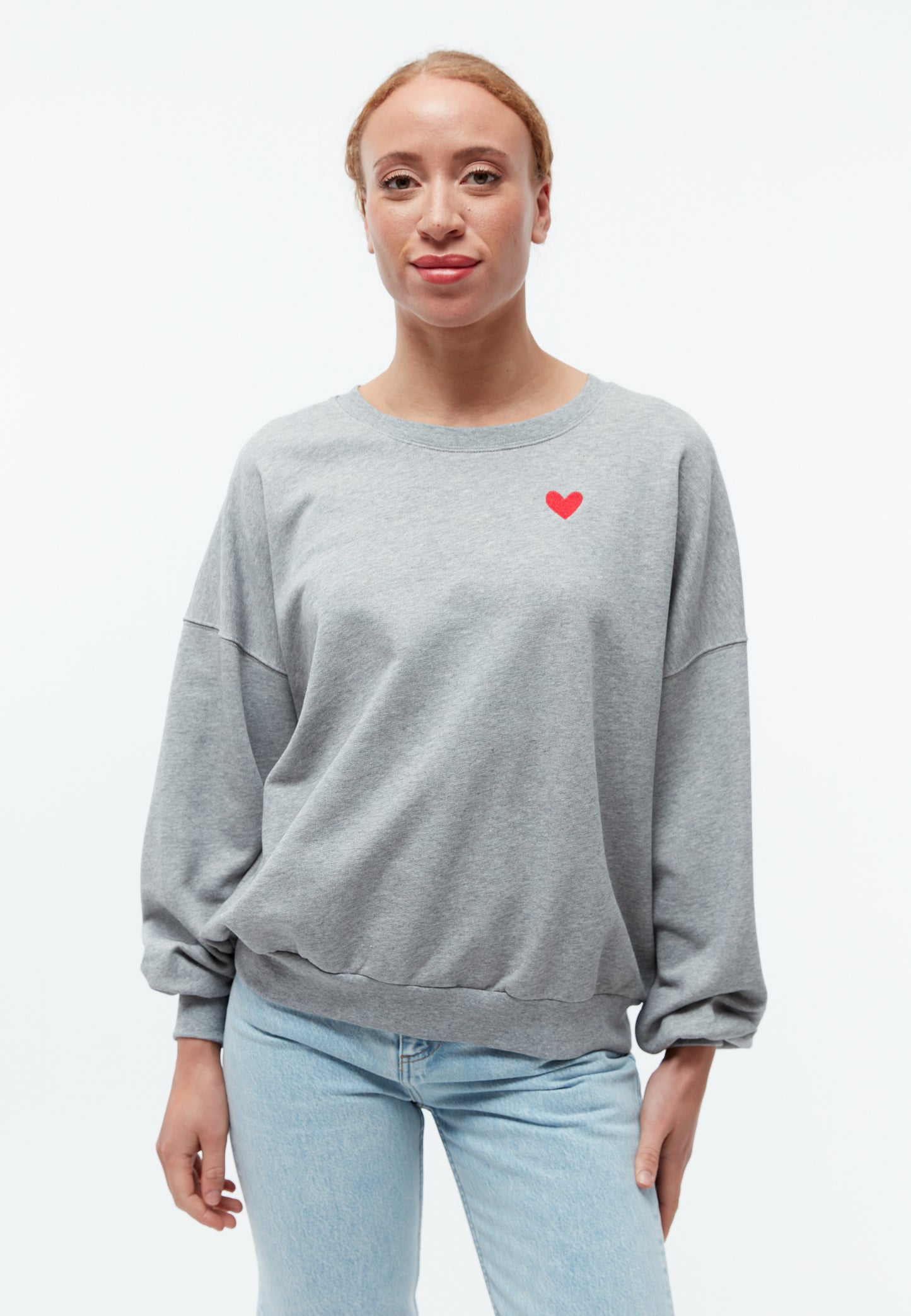 GIVN BERLIN ARIANA Pullover, hellgrau