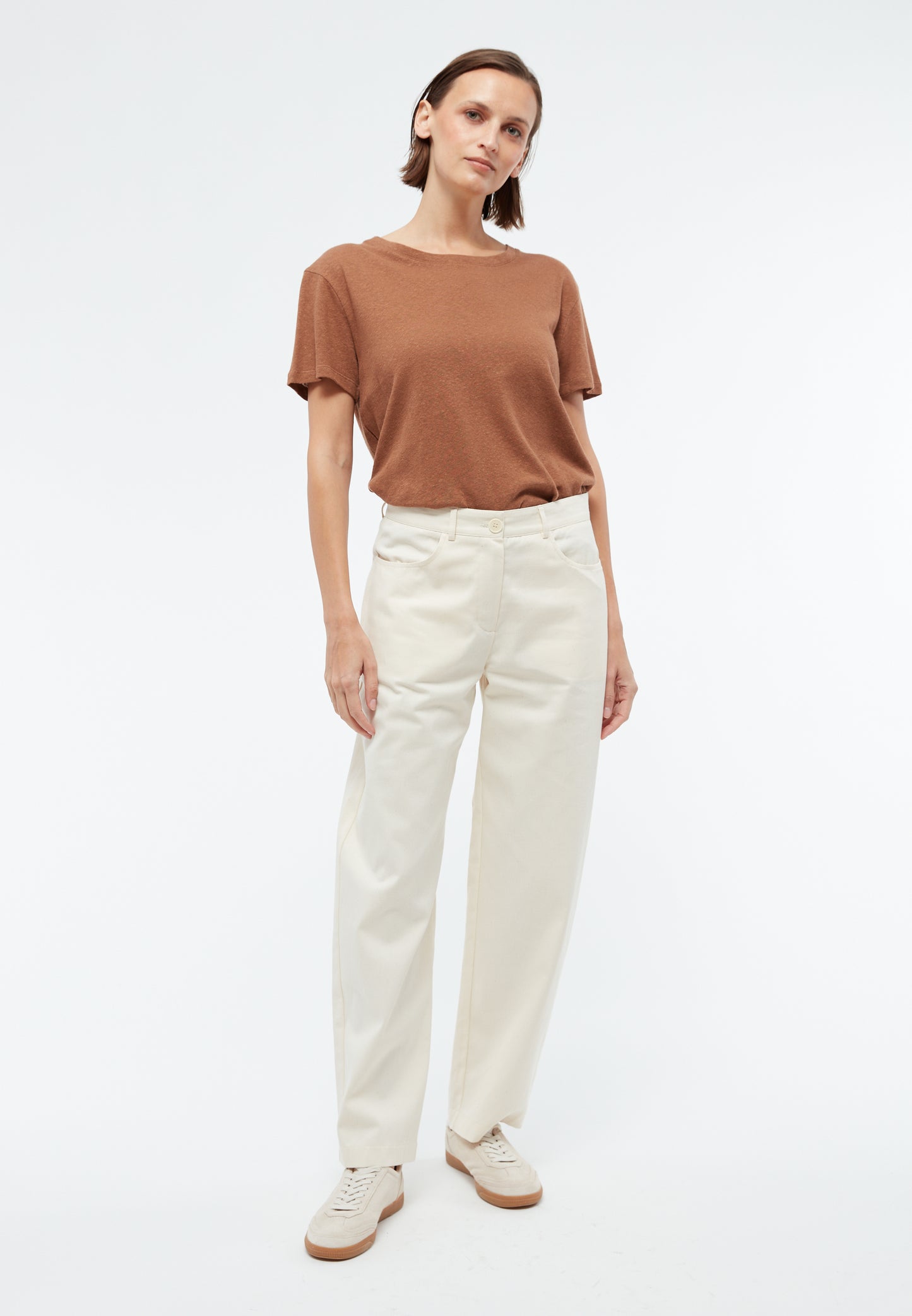 GIVN BERLIN CORALIE Hose, offwhite