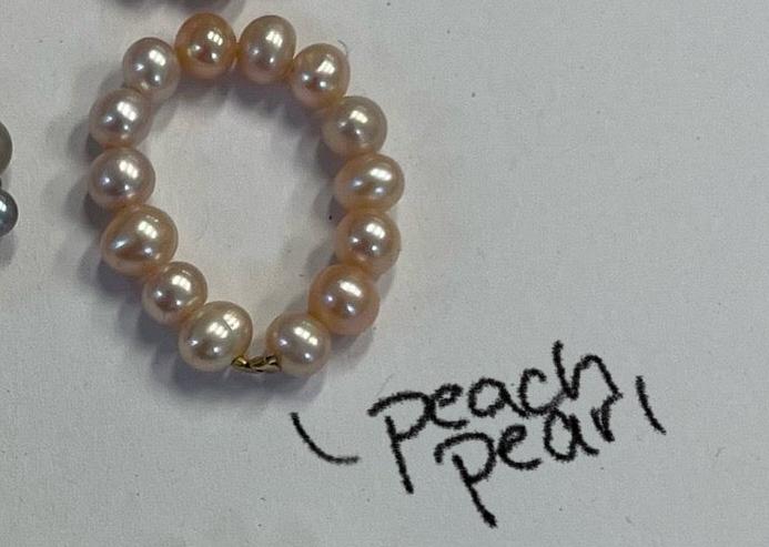 CELA.MEE PEACH PEARL Ring, gold