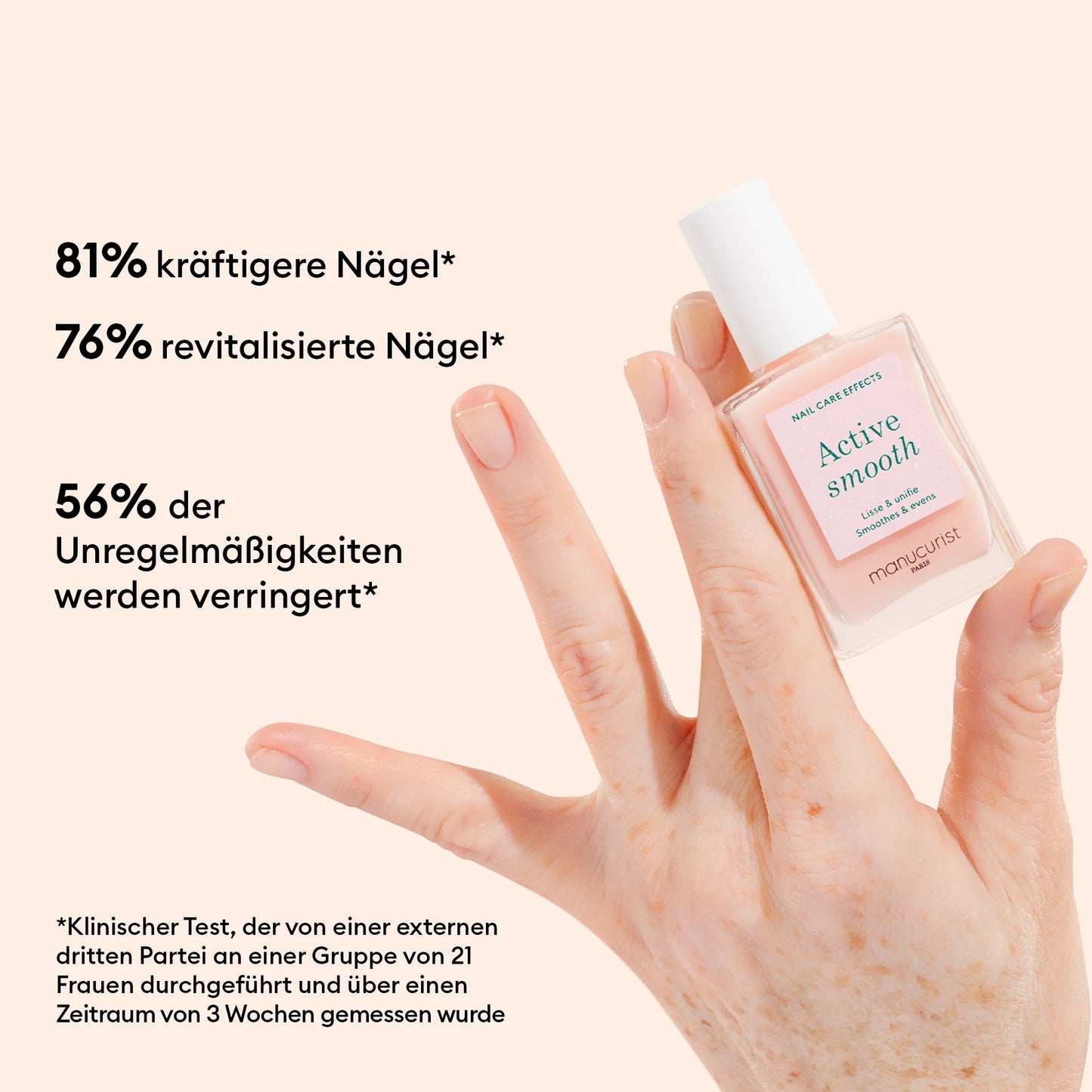 MANUCURIST Nagellack, Active Smooth