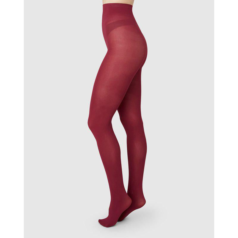 SWEDISH STOCKINGS OLIVIA Strumpfhose, red mahogany