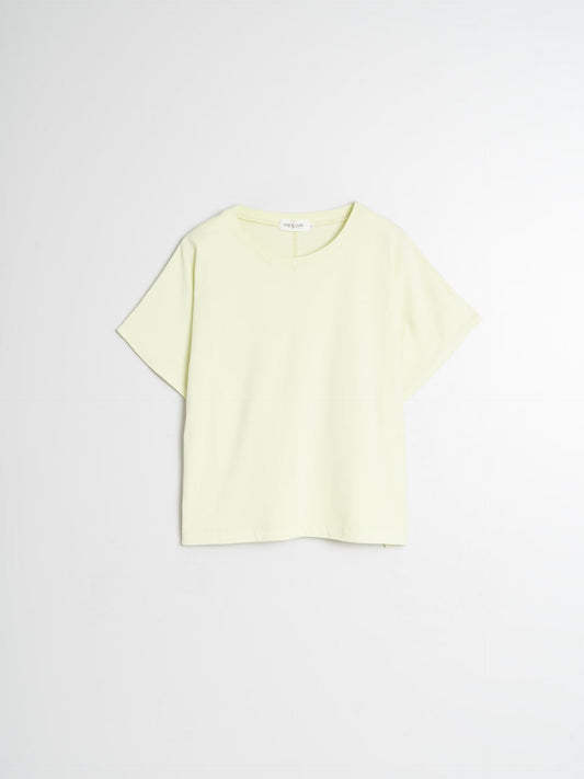 INDI&COLD NECKLINE T-Shirt, sorbet