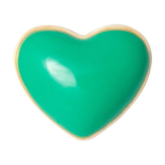 LULU COPENHAGEN LOVE U Ohrstecker, light green