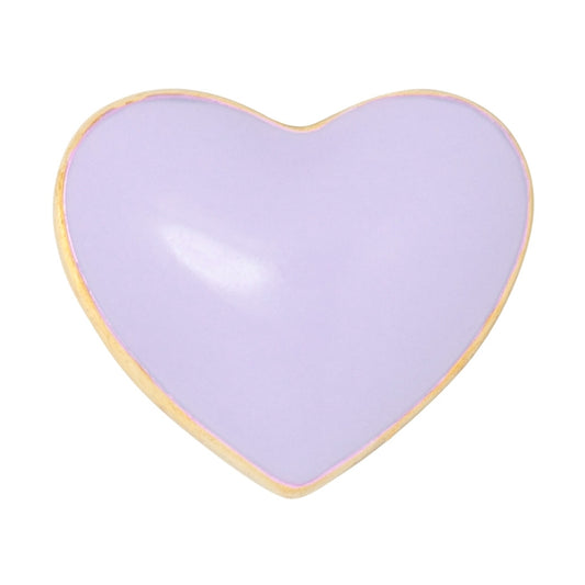 LULU COPENHAGEN LOVE U Ohrstecker, purple