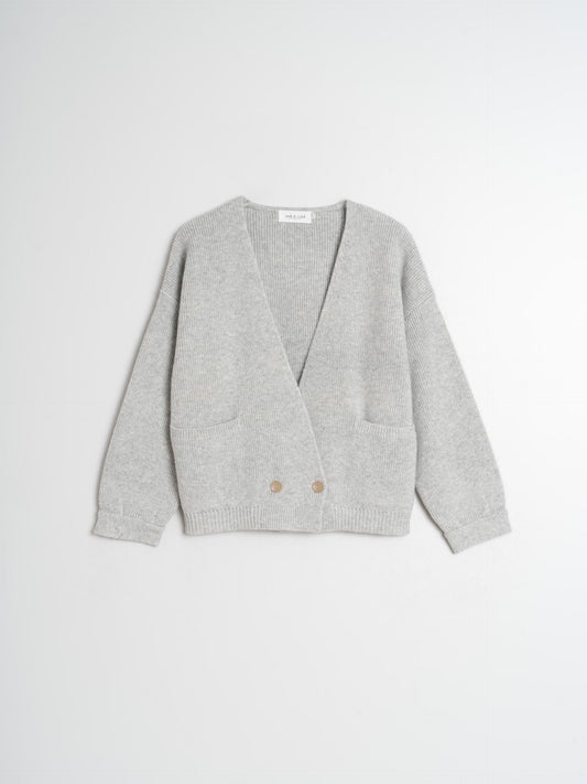 INDI&COLD CARDIGAN, grau