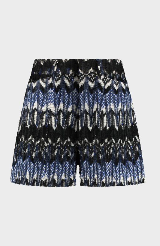 AMAYA AMSTERDAM TESSY Shorts, blau/schwarz