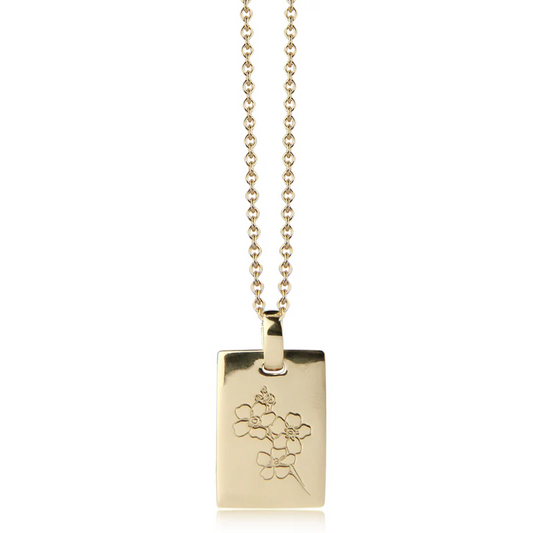 JEBERG JEWELLERY FORGET ME NOT Halskette, gold