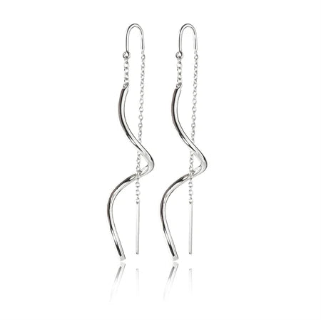 JEBERG JEWELLERY TWIRL Ohrringe, silber