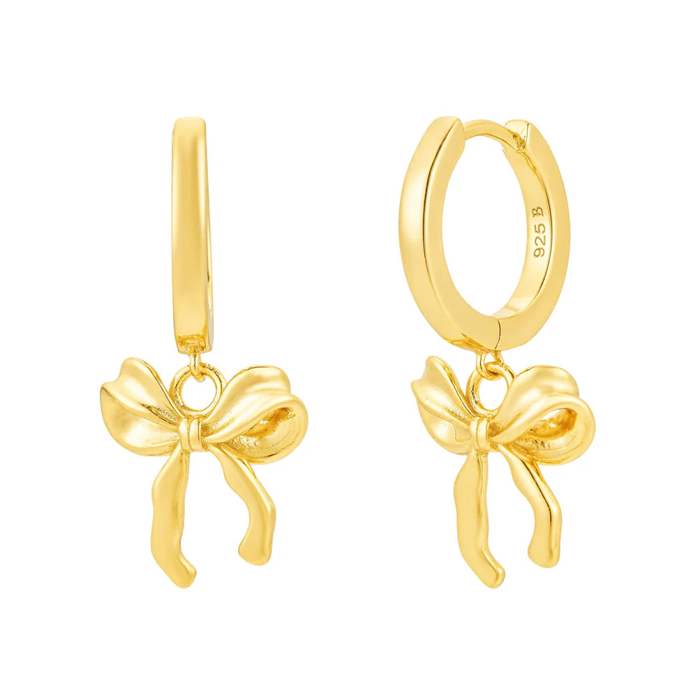 ATELIER BRANDLINGER BOW Ohrringe, gold