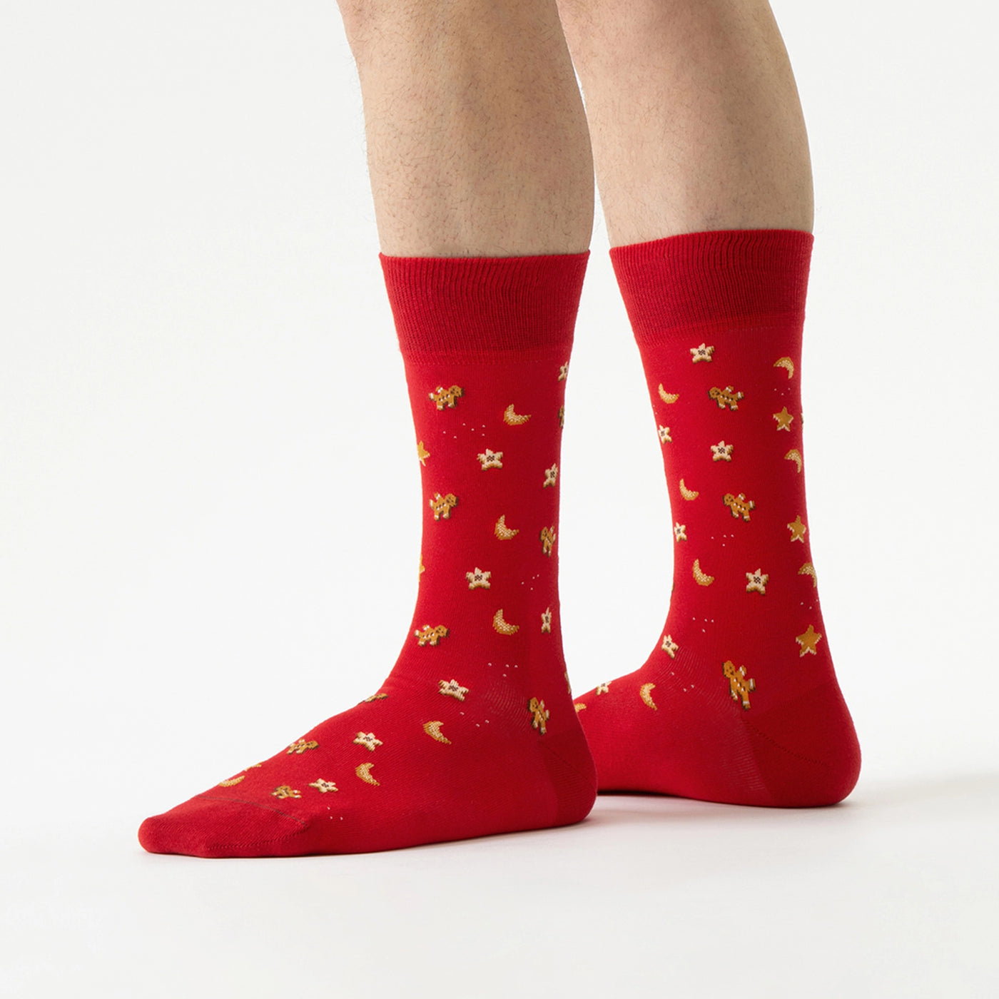 VON JUNGFELD COOKIES Socken, scarlett red