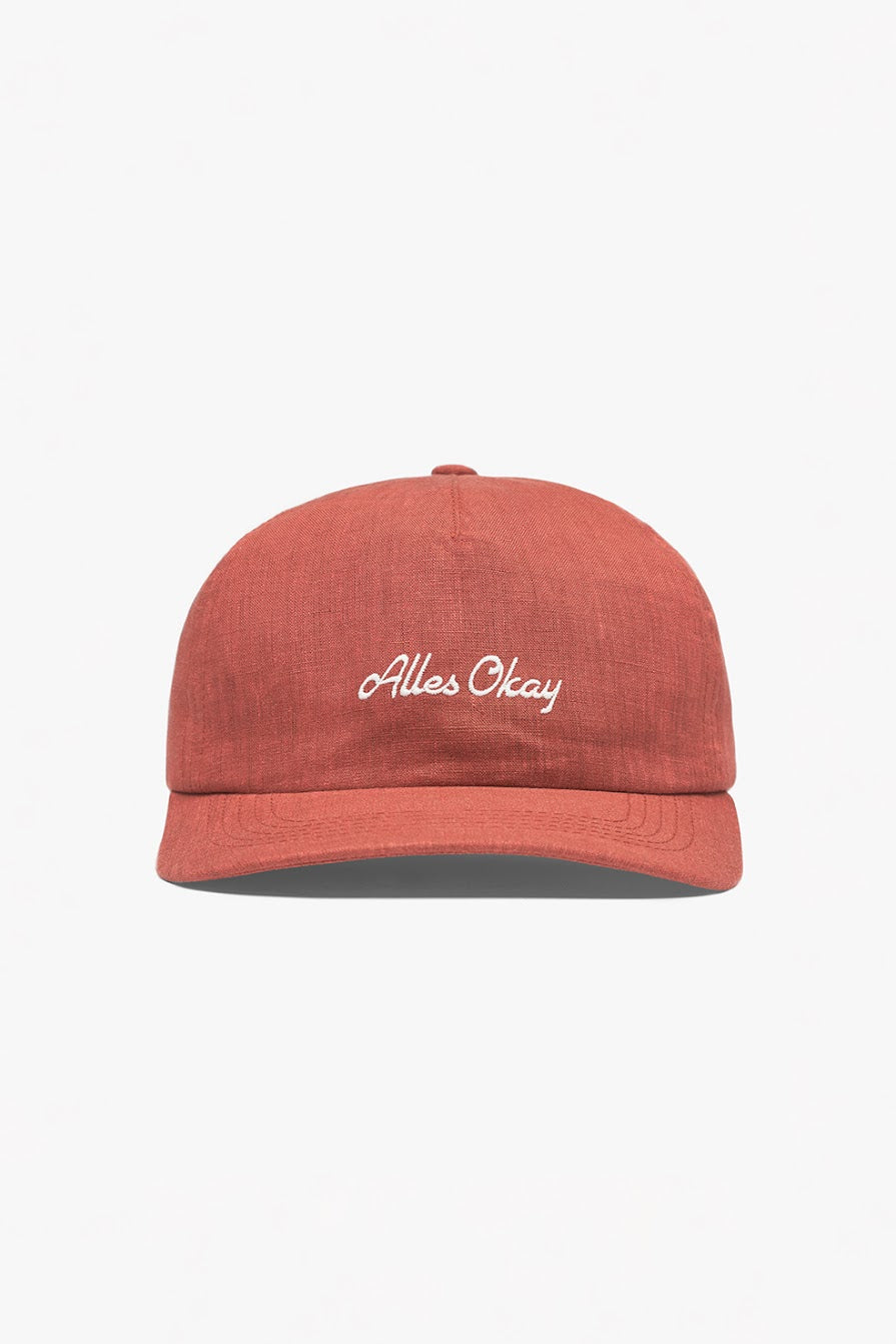 ROTHOLZ FLOPPY Cap, dusty red