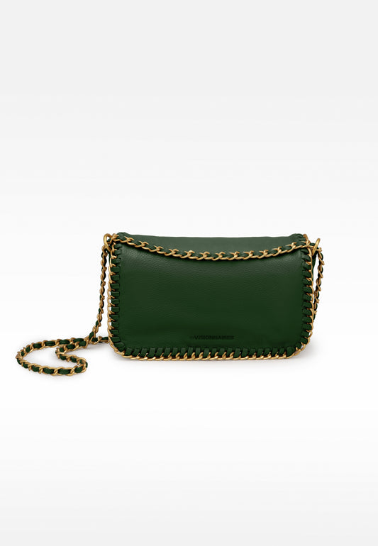 LES VISIONNAIRES MILA CHAIN Handtasche, forest green