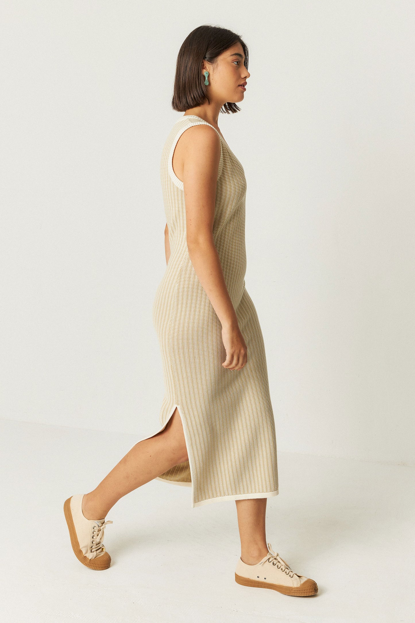 SKFK IHARA Kleid, beige