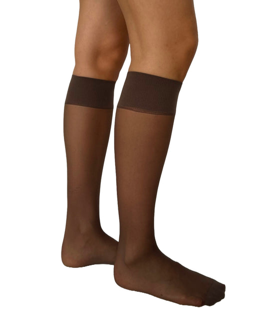 SWEDISH STOCKINGS ELIN Knee-Highs, dunkelbraun