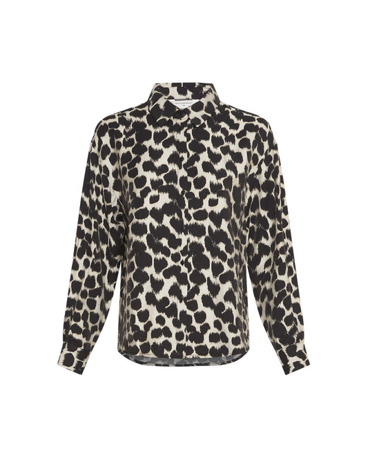 MSCH OTTELIE Bluse, animal print